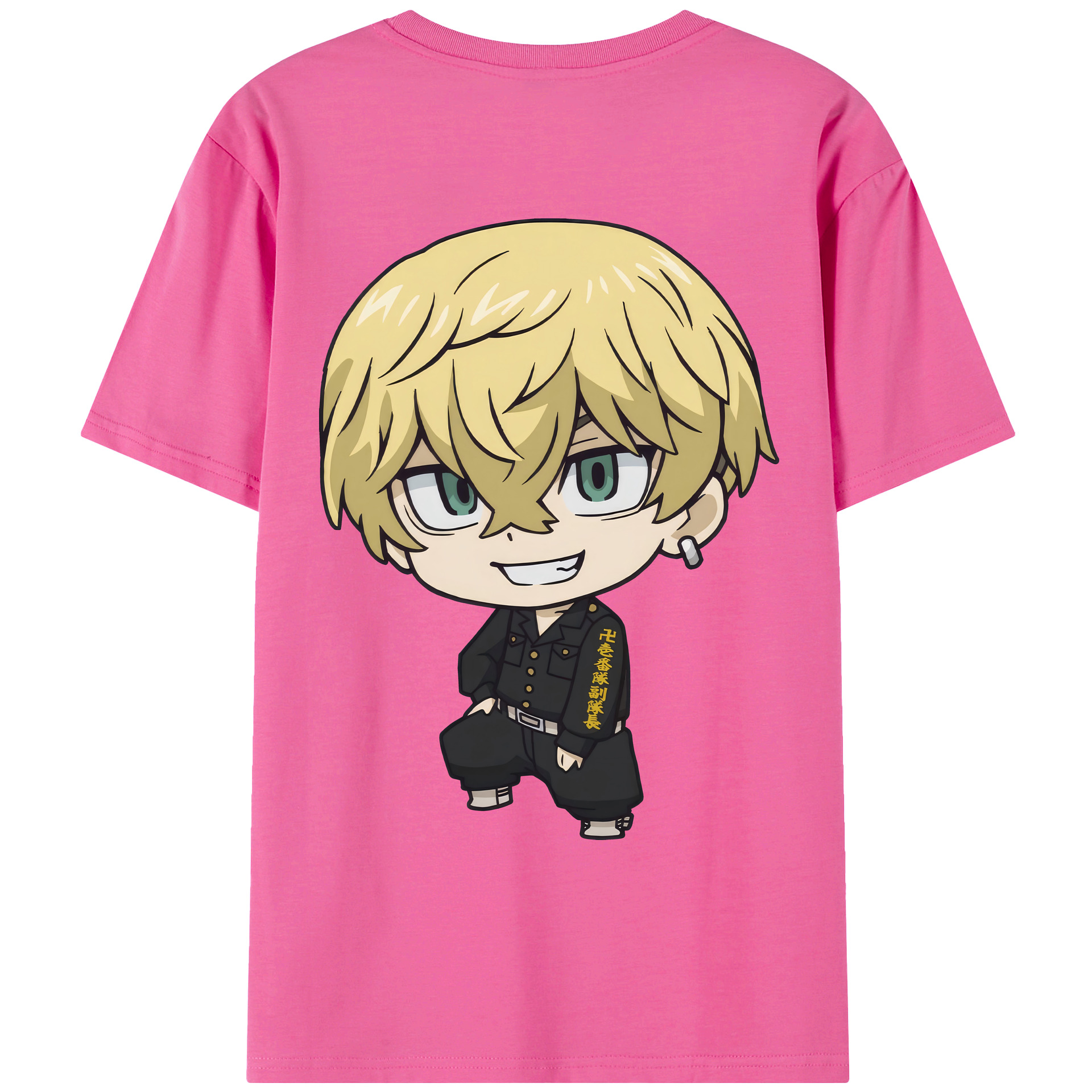 （画像用） 東京リベンジャーズ Tokyo Revengers レディース半袖Tシャツ(バックプリント)